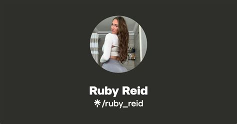 ruby reid onlyfans leak|Ruby Reid / rubyxreid / splatxo